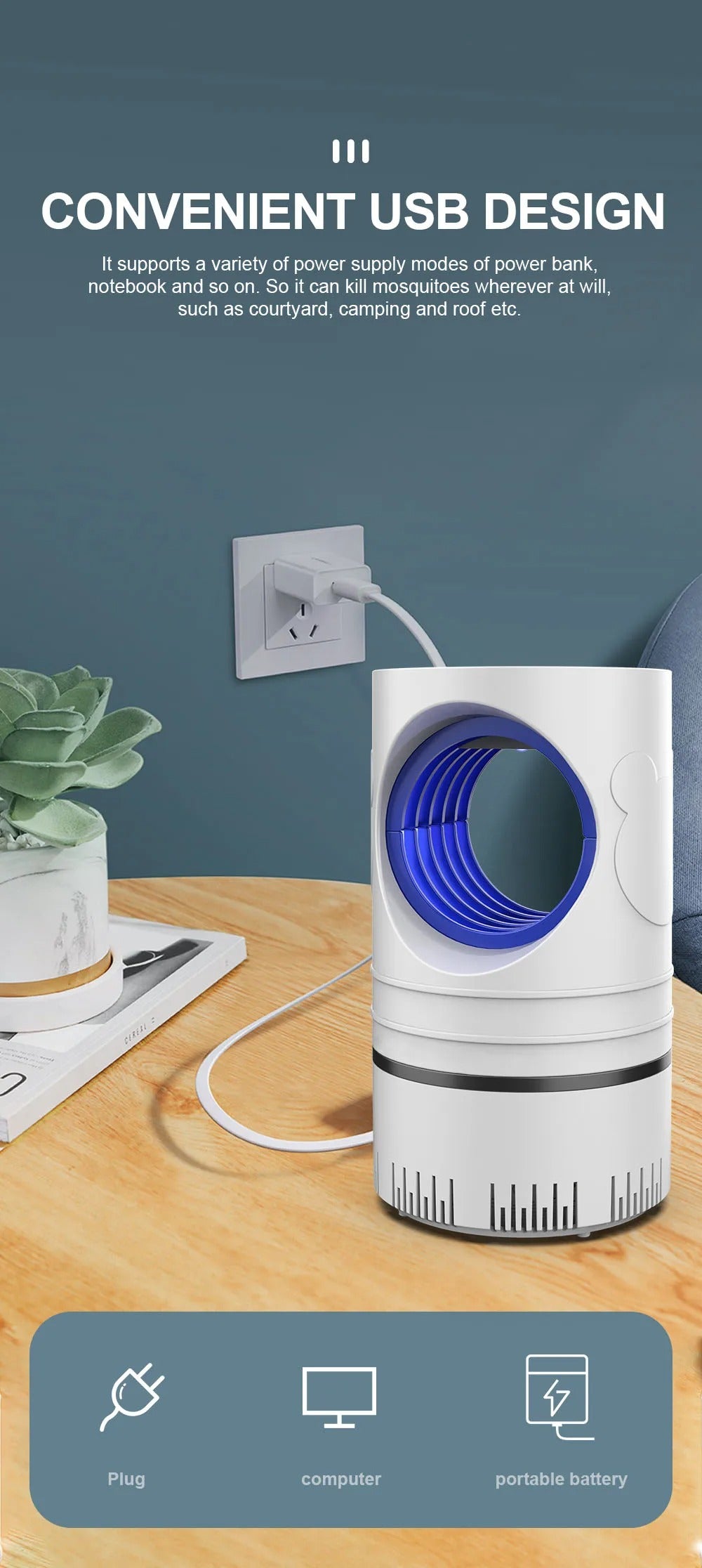 Electric Fly Bug Mosquito Insect Killer