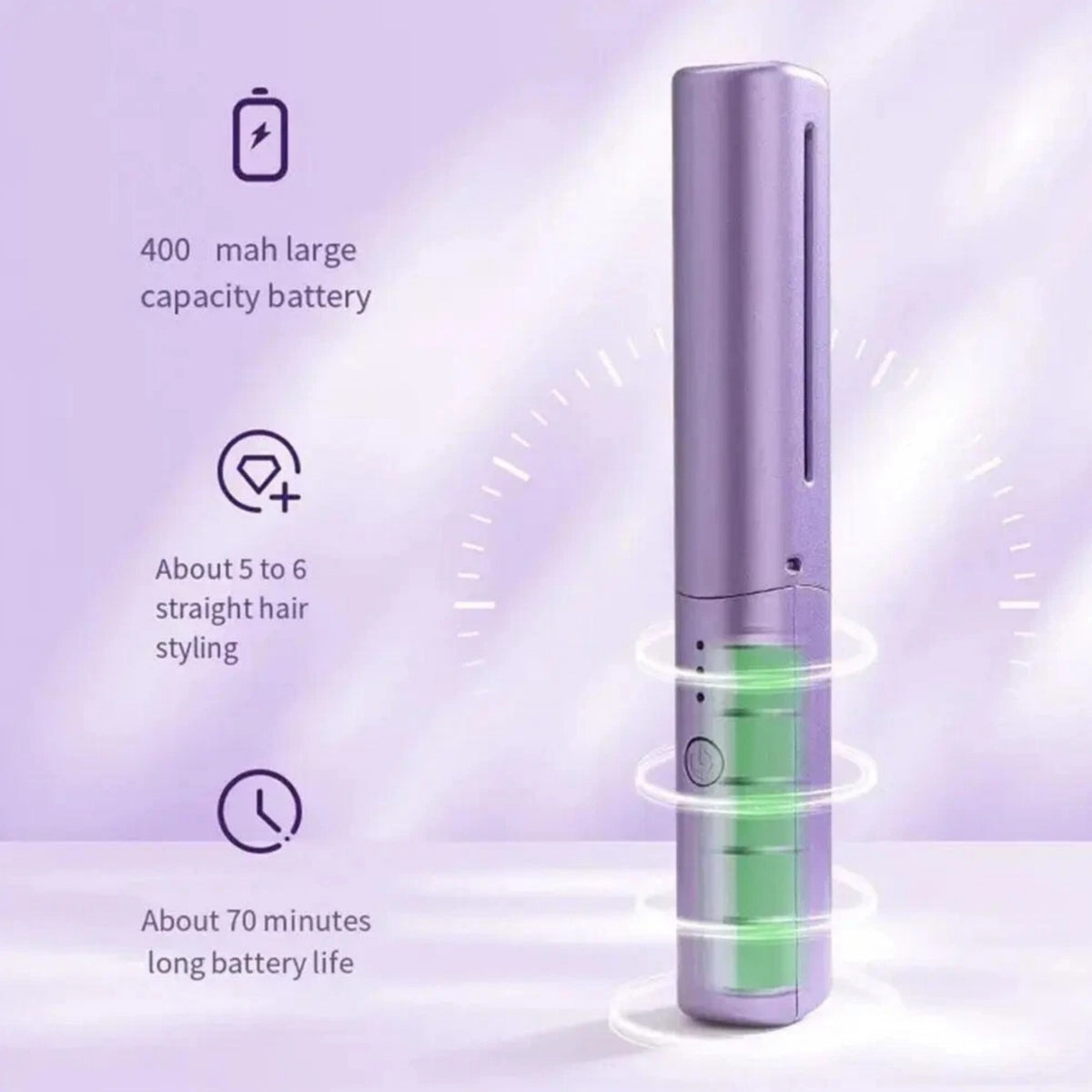 2 in 1 Electric Hair Straightener