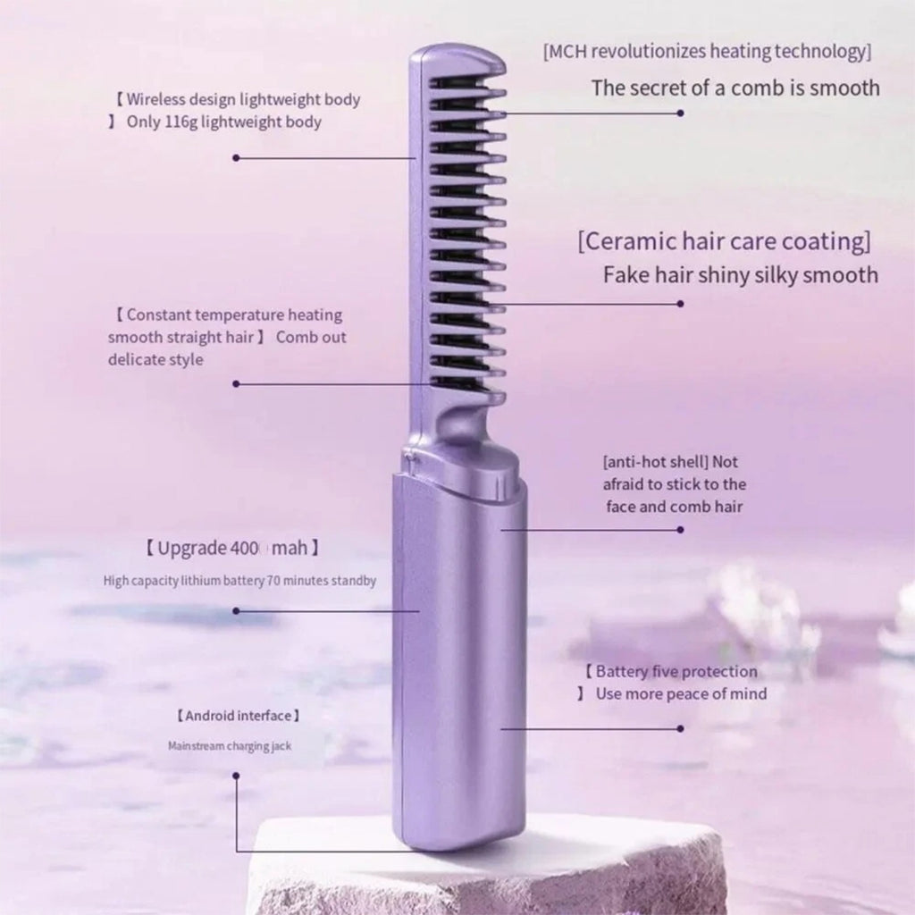 2 in 1 Electric Hair Straightener