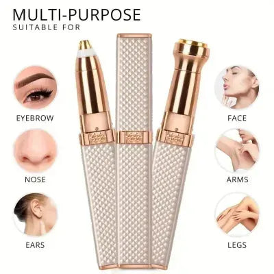 Electric Hair Remover Trimmer For Women Rechargeable 2 in 1