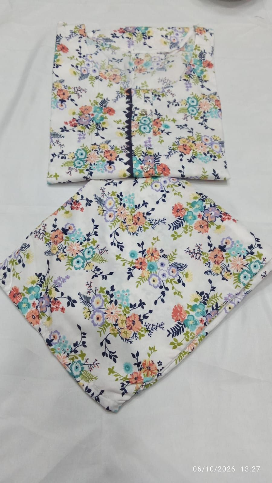 New Trendy Stitched Lawn Cotton 2pc Suit  for Woment for girls