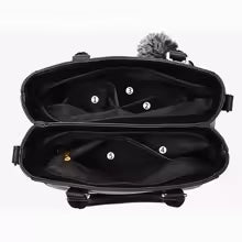 Ladies hair ball Hand Bag