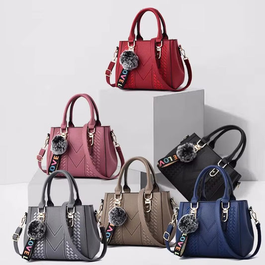 Ladies hair ball Hand Bag
