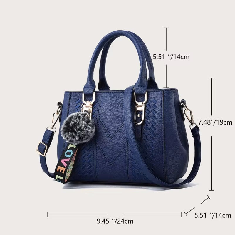 Ladies hair ball Hand Bag