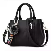 Ladies hair ball Hand Bag