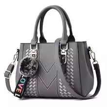 Ladies hair ball Hand Bag