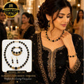 Jinny Rupa Black & Gold Beaded Jewelry Set