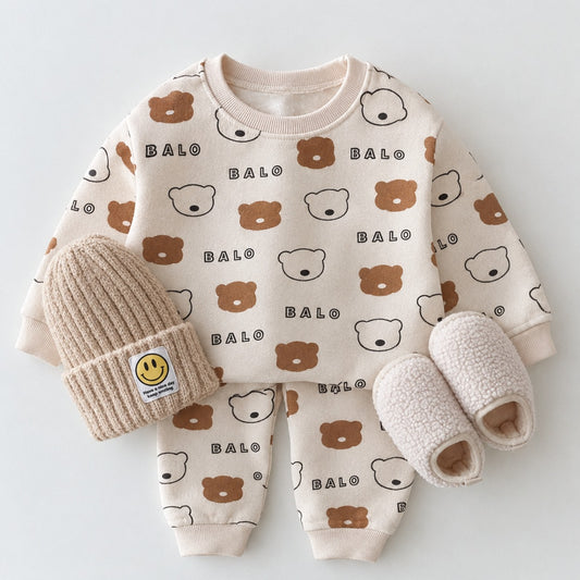 imported tracksuit shirt and trouser set for kids