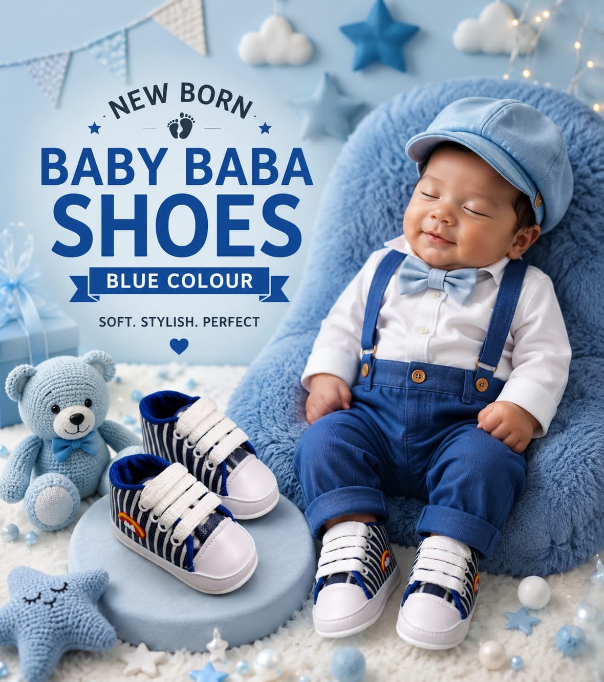 new born baby shoes/baby boy