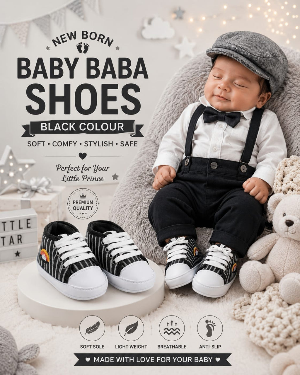 new born baby shoes/baby boy