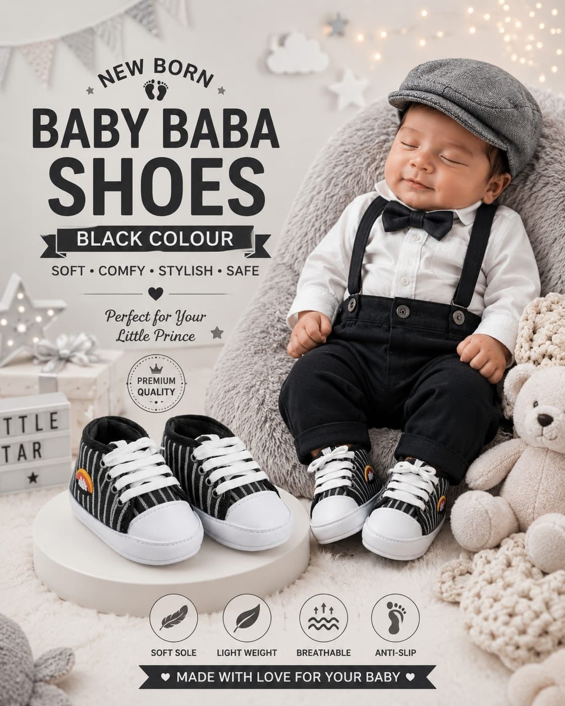 new born baby shoes/baby boy