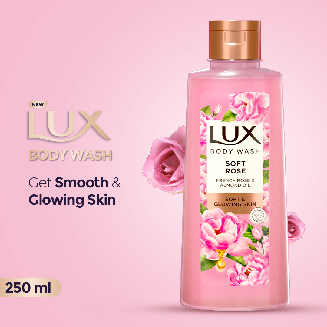 Lux Rose Bodywash Bottle 250ML