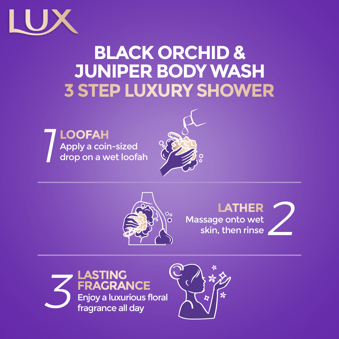 Lux Orchid Bodywash Bottle 250ML