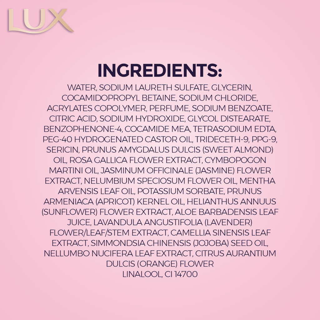 Lux Rose Bodywash Bottle 250ML