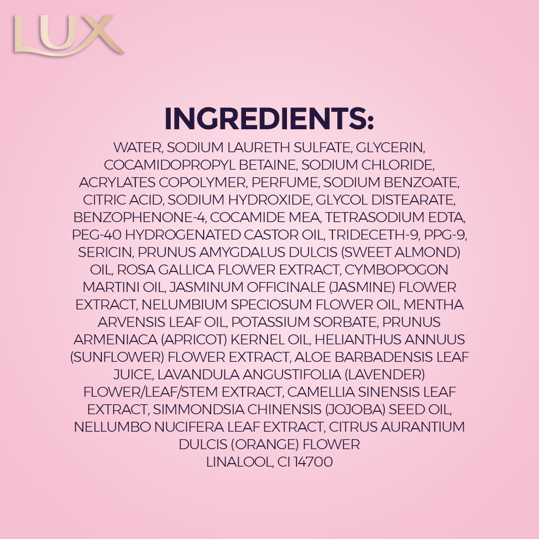 Lux Rose Bodywash Bottle 250ML