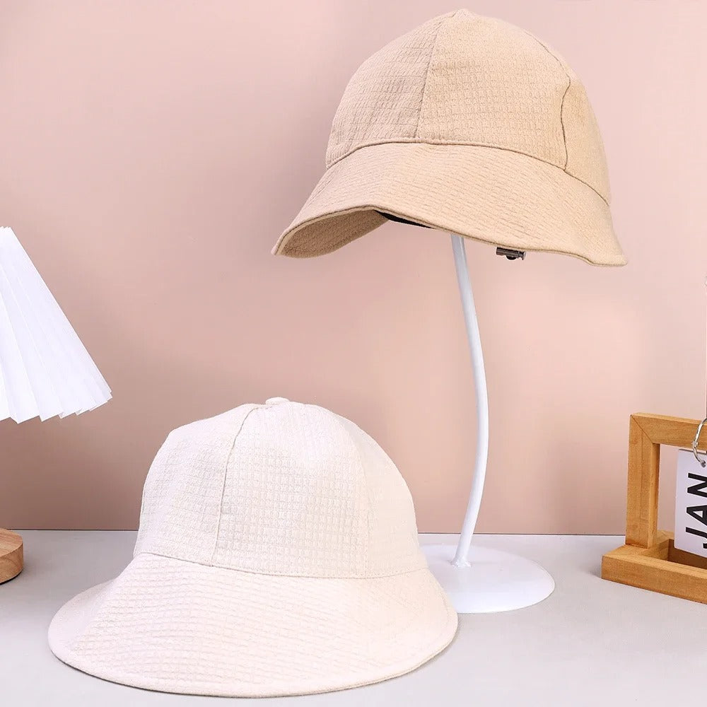 Wide Brim Bucket Caps
